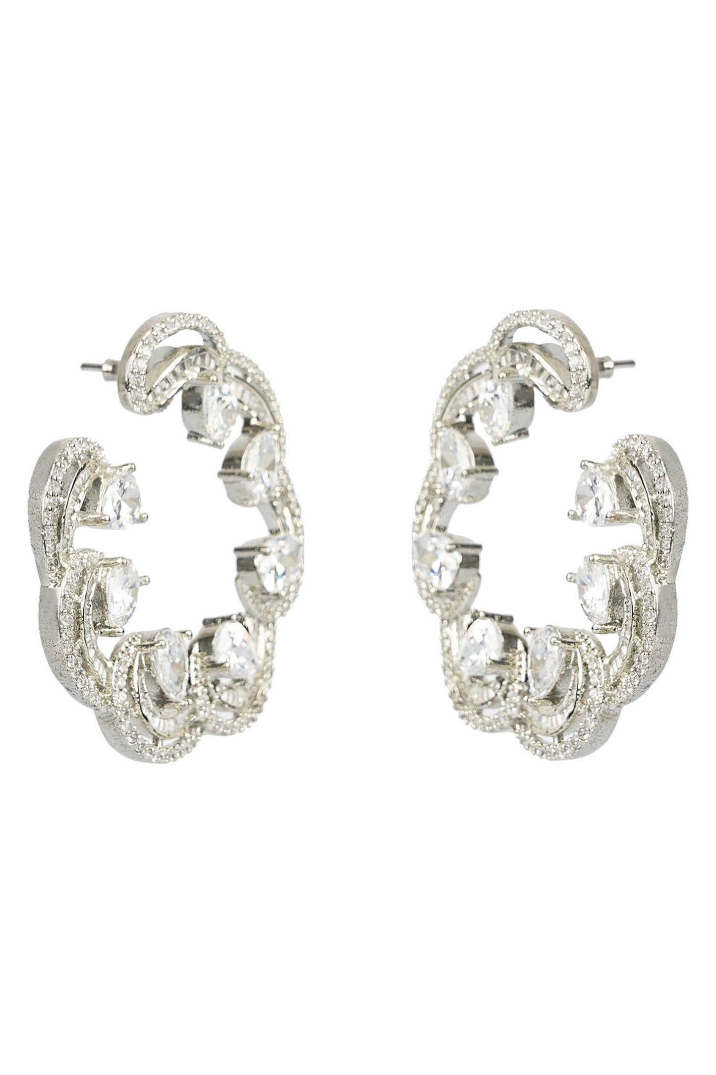 Crystal Stud Earrings 