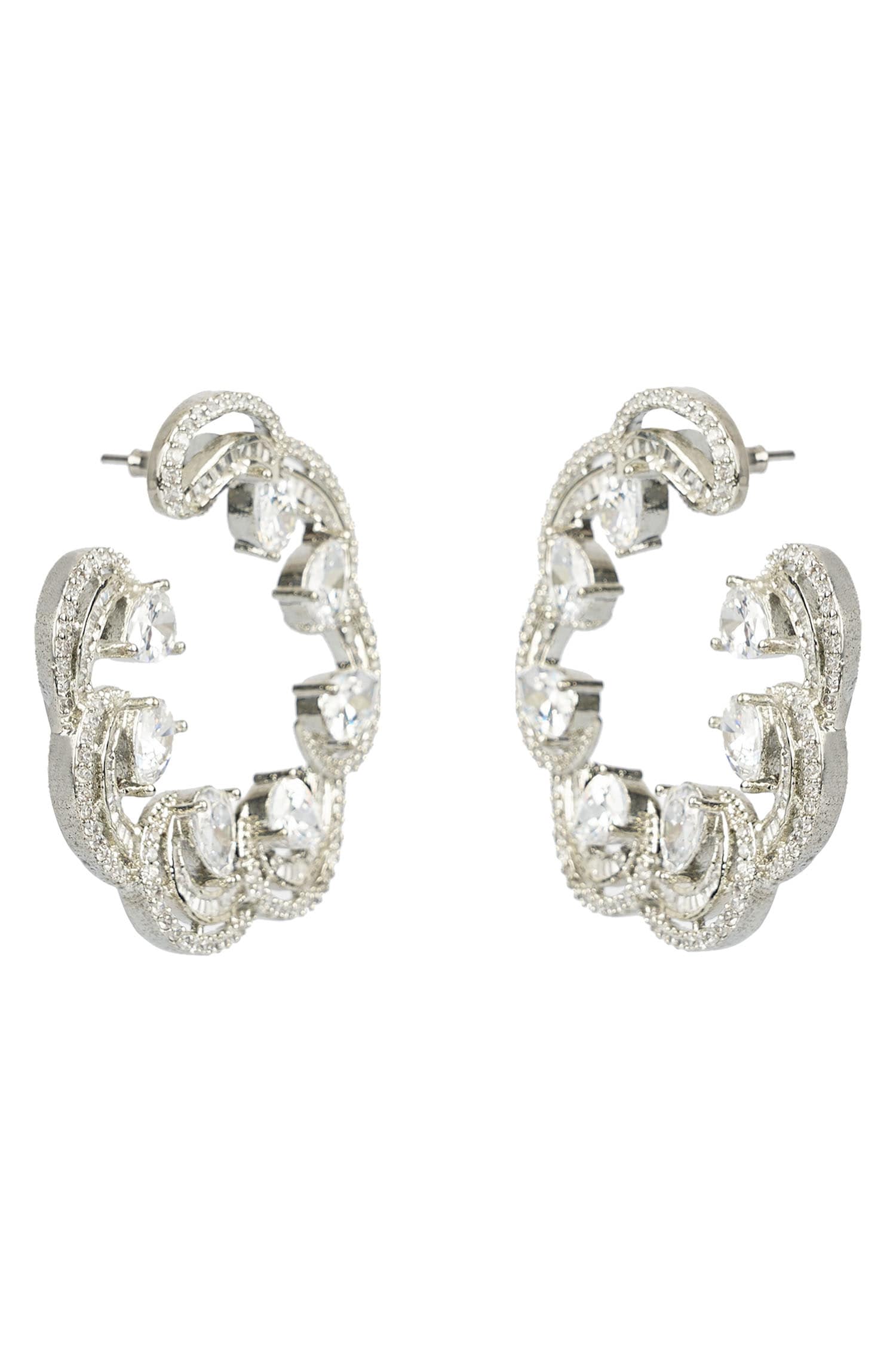 Crystal Stud Earrings 