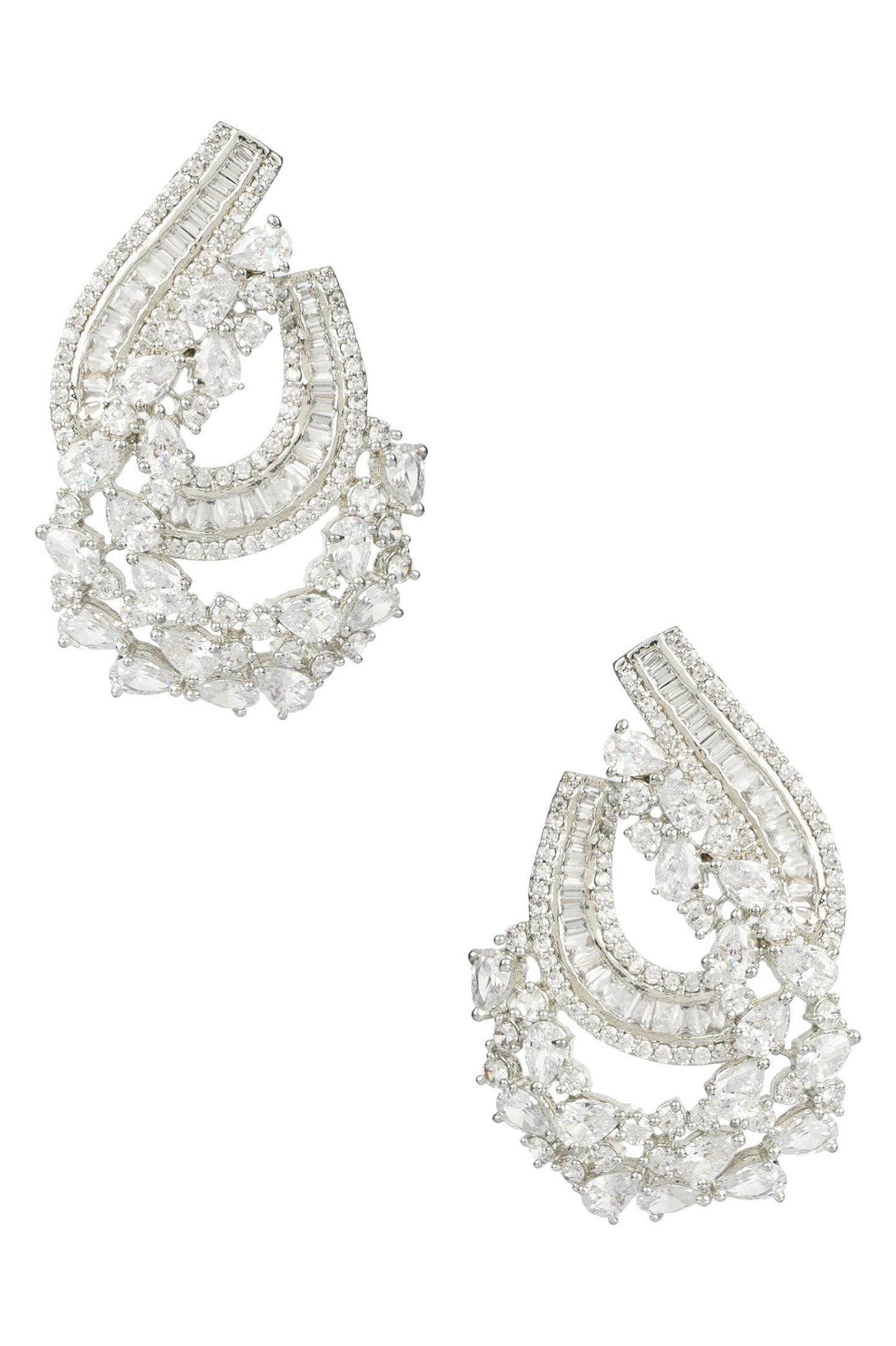 Crystal Stud Earrings 