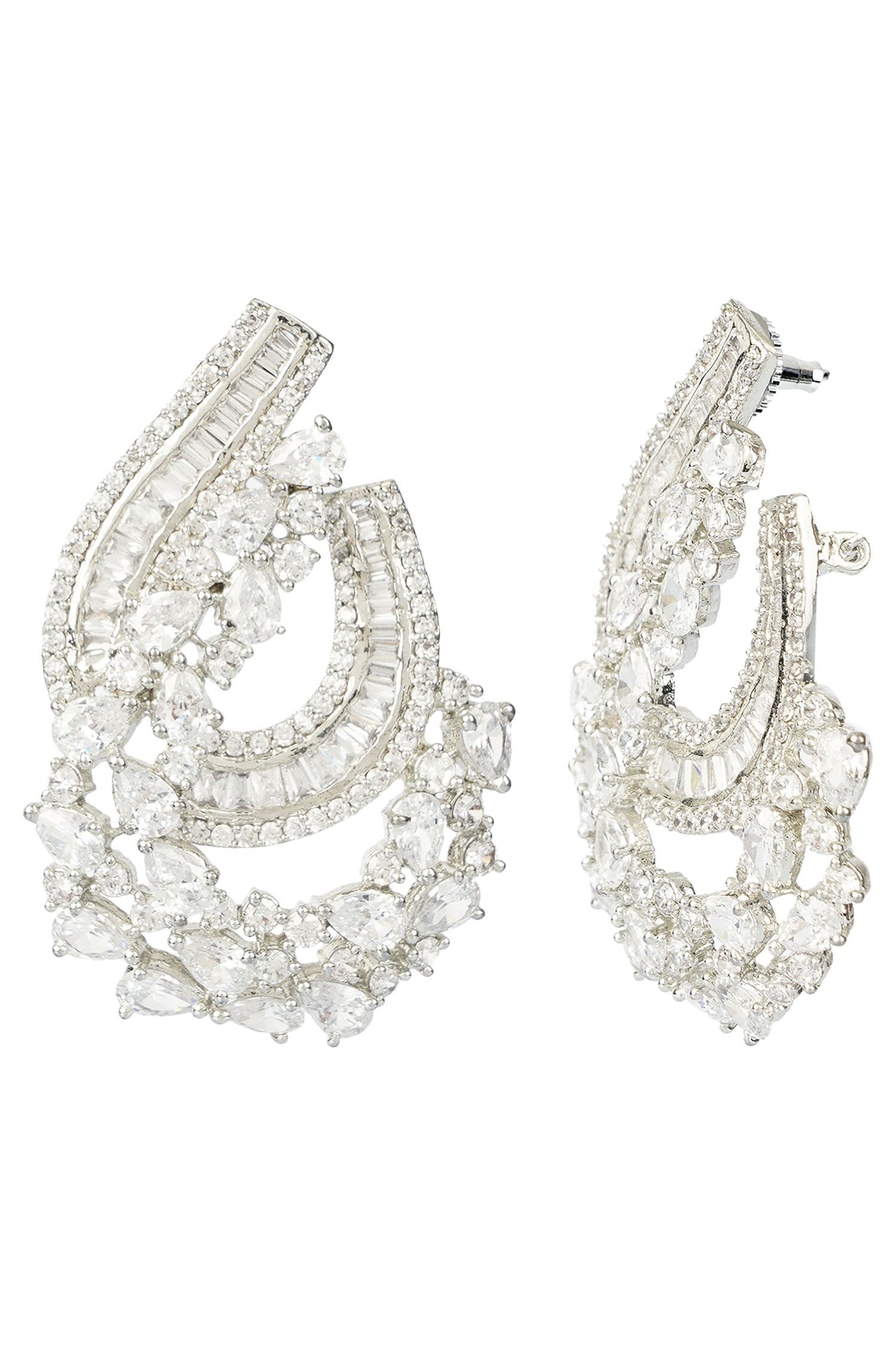 Crystal Stud Earrings 