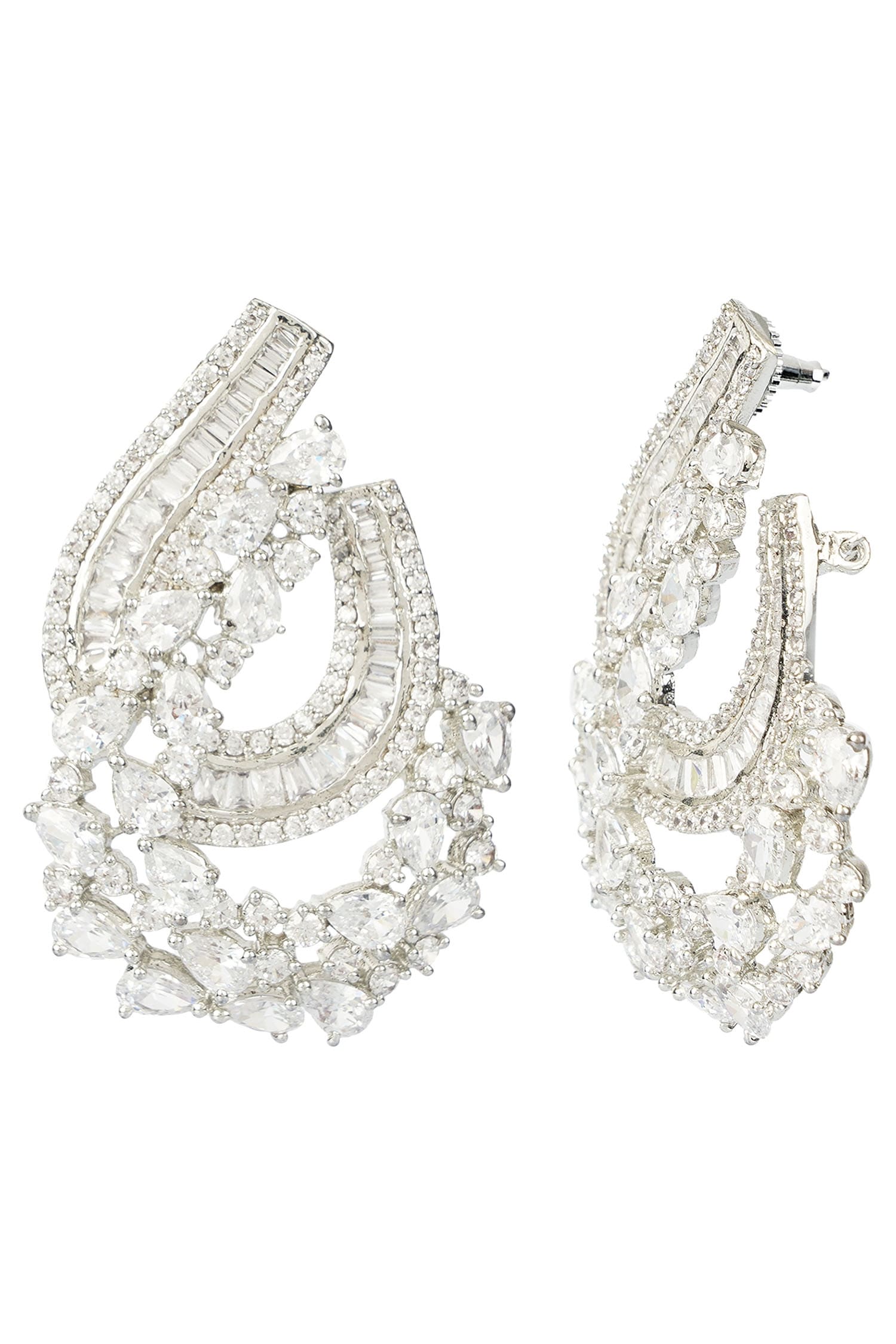 Crystal Stud Earrings 