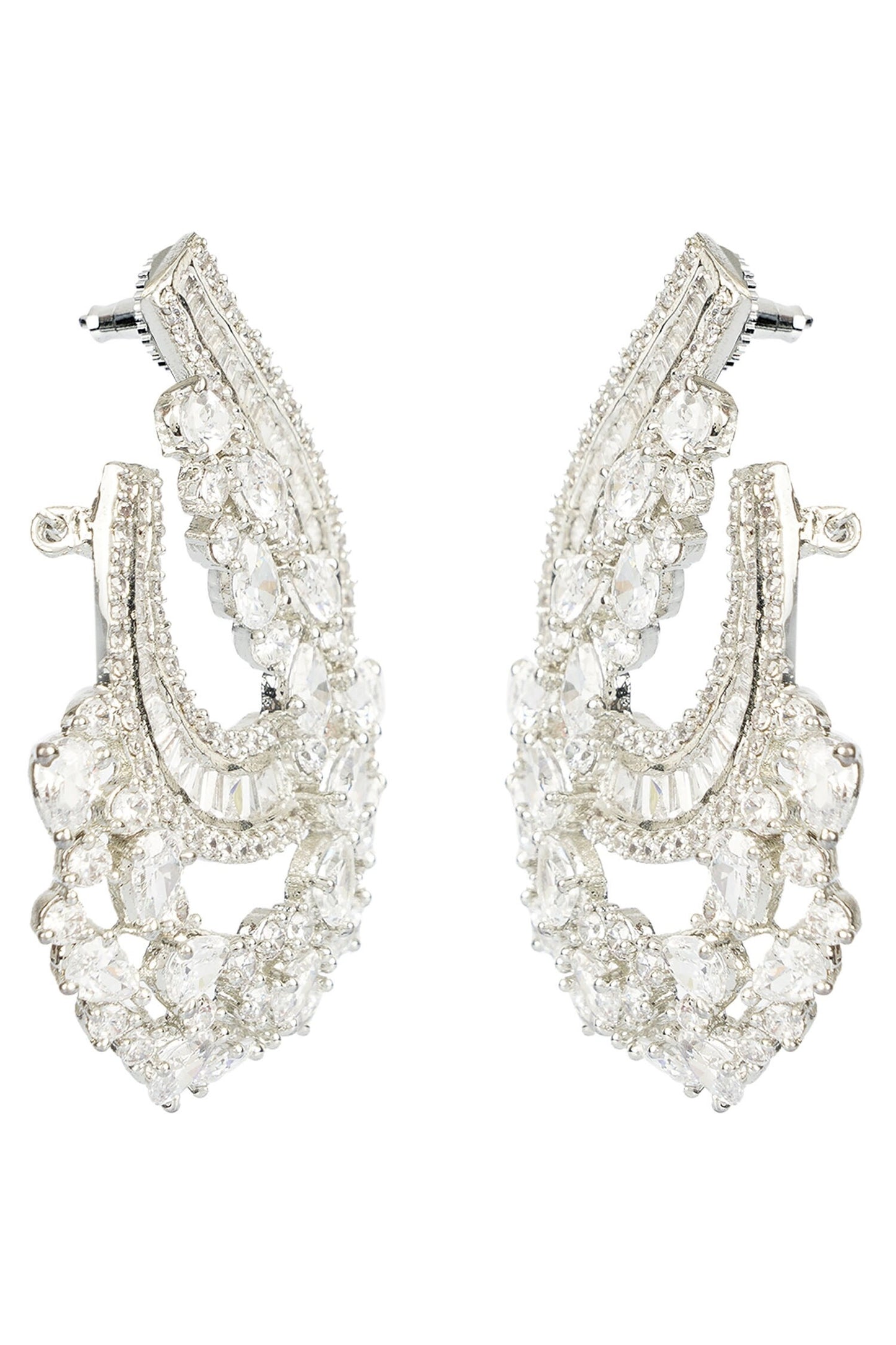 Crystal Stud Earrings 
