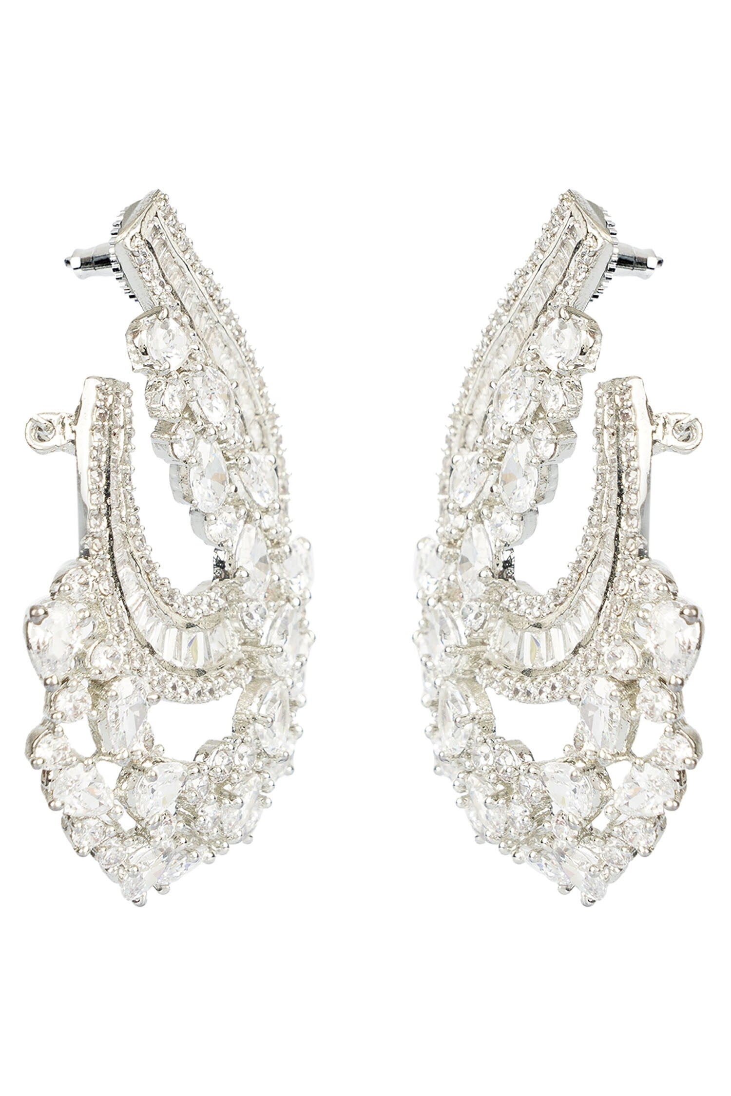 Crystal Stud Earrings 