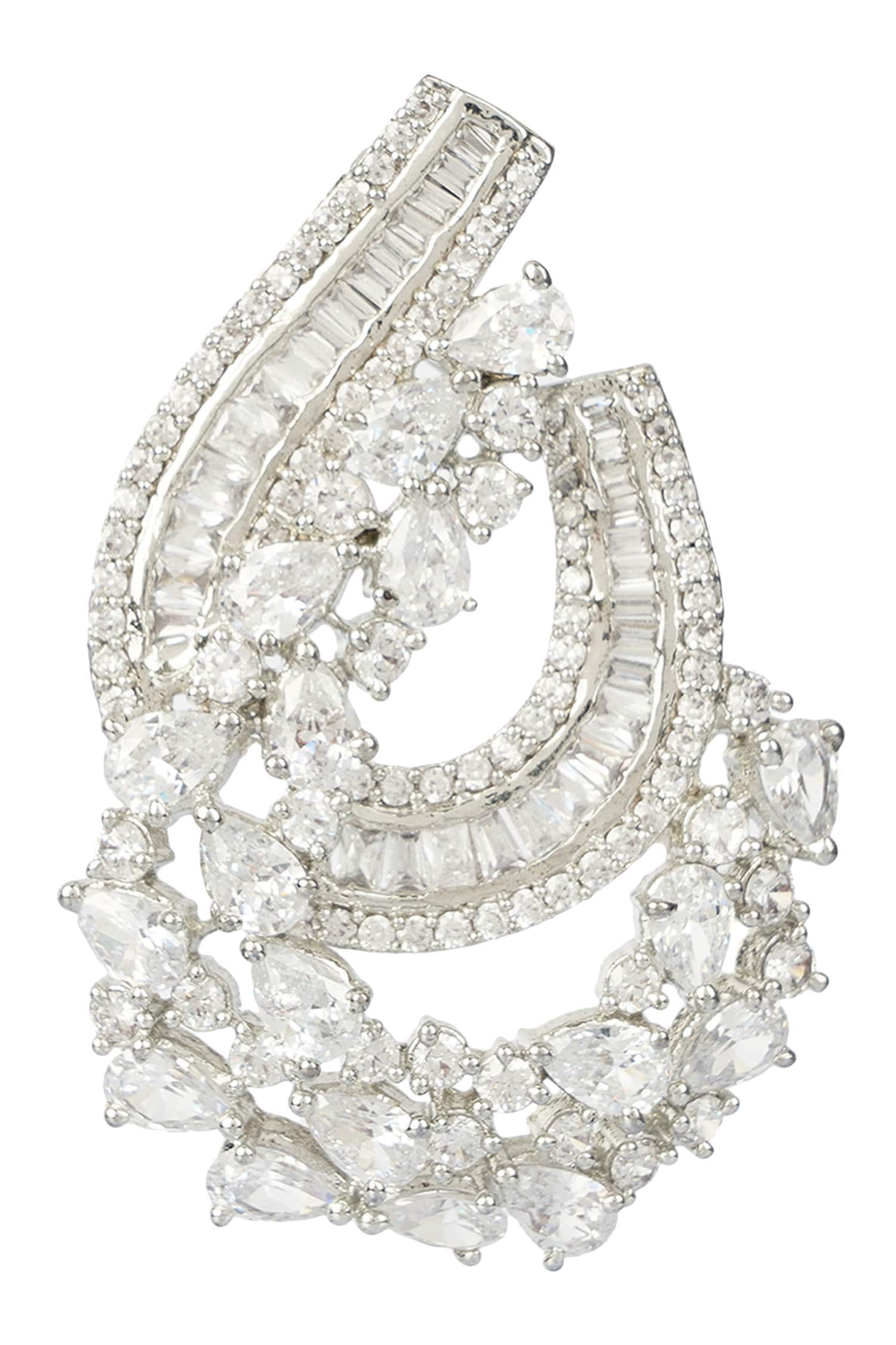 Crystal Stud Earrings 