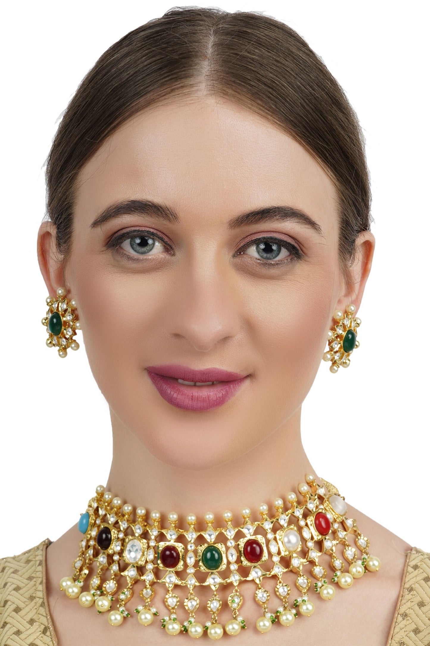 Kundan Choker Set 