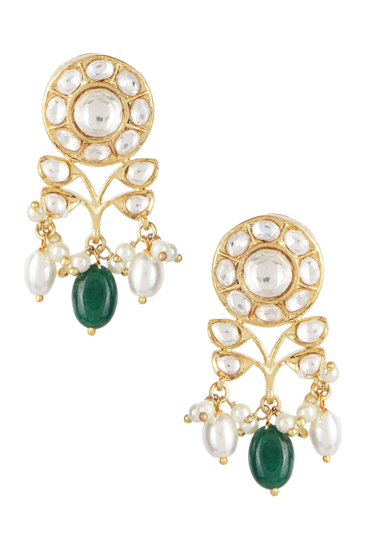 Kundan Choker Earrings Set 