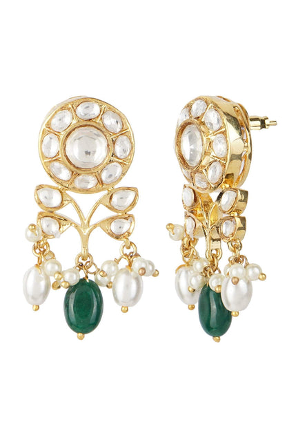 Kundan Choker Earrings Set 