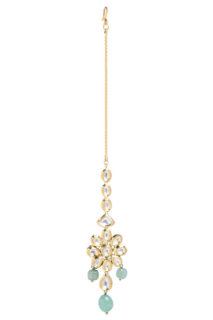 Kundan Choker Necklace Set 