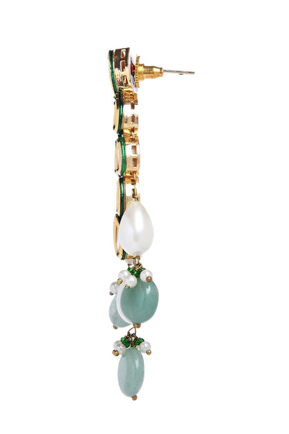 Kundan Choker Necklace Set 