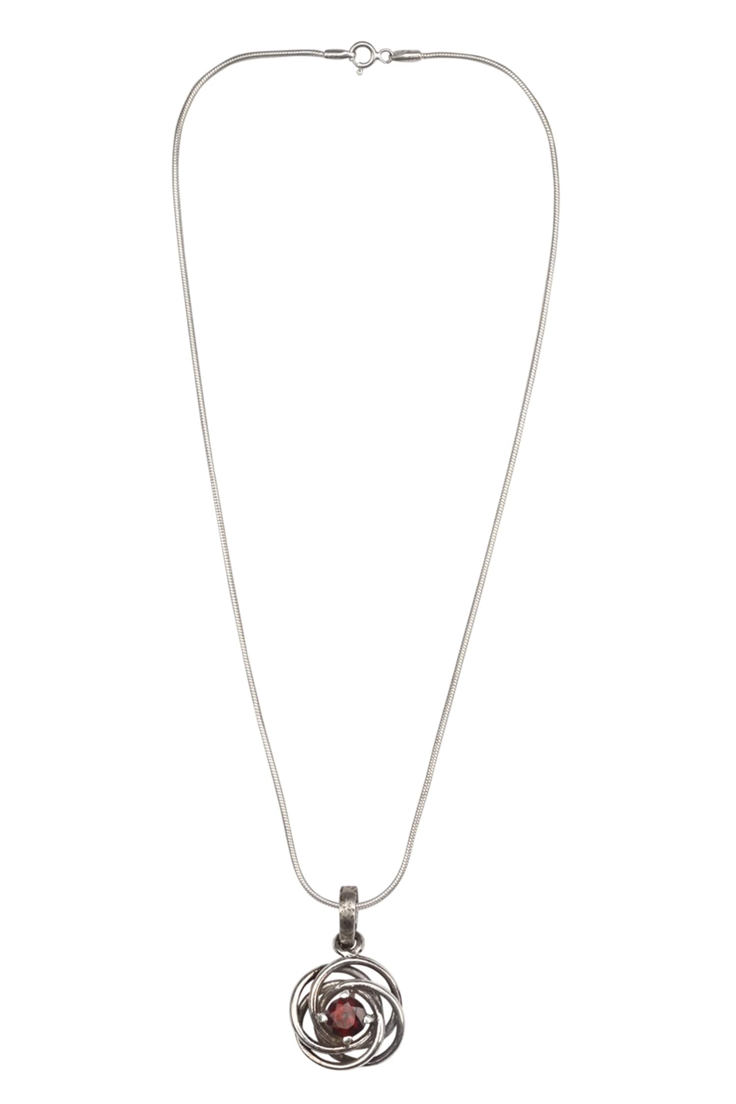 Stone Pendant Necklace 
