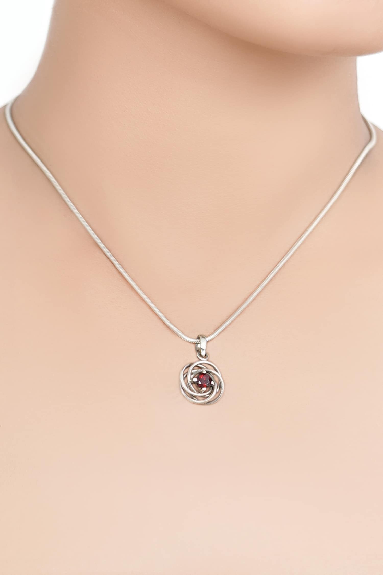 Stone Pendant Necklace 