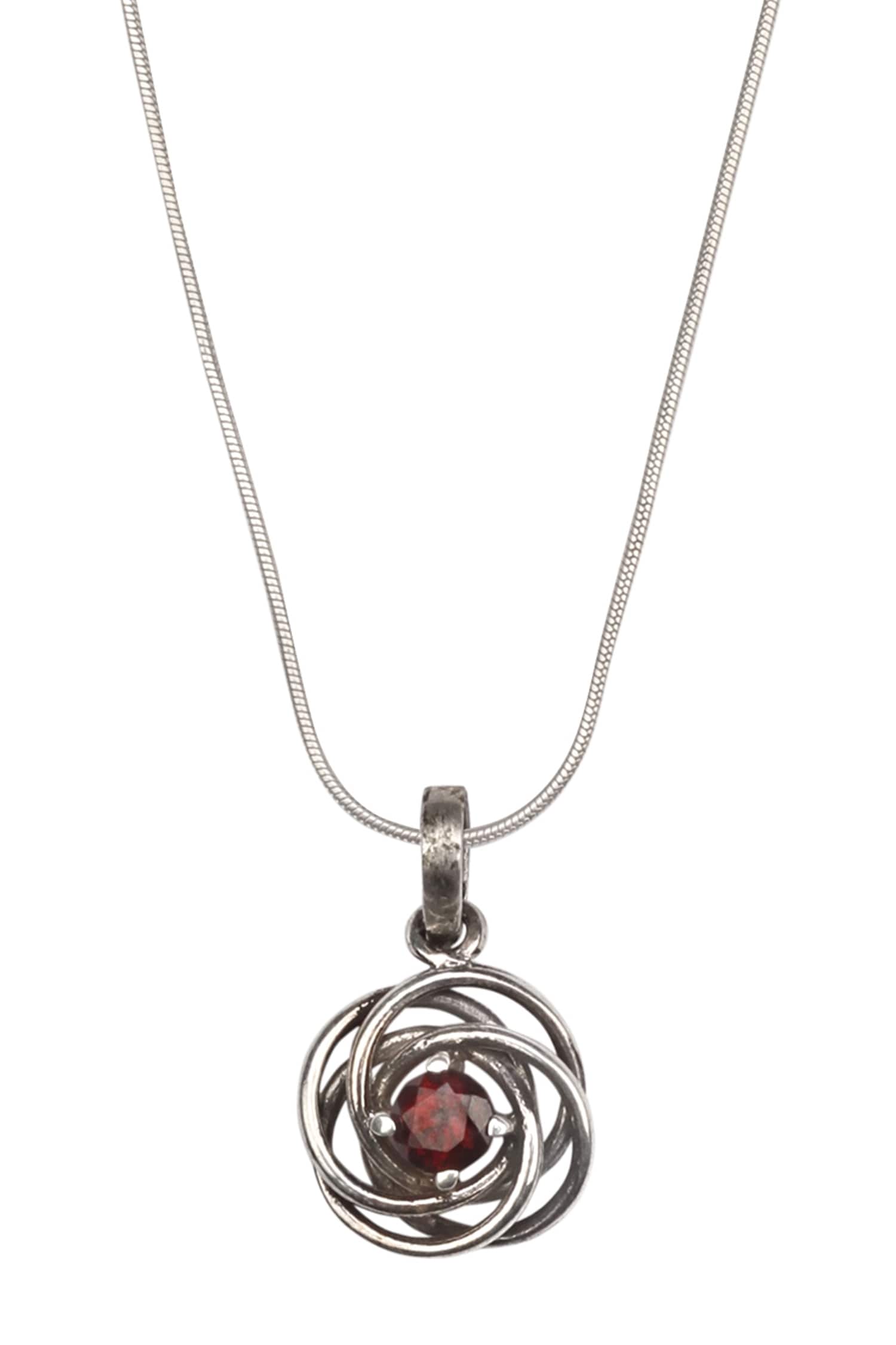 Stone Pendant Necklace 