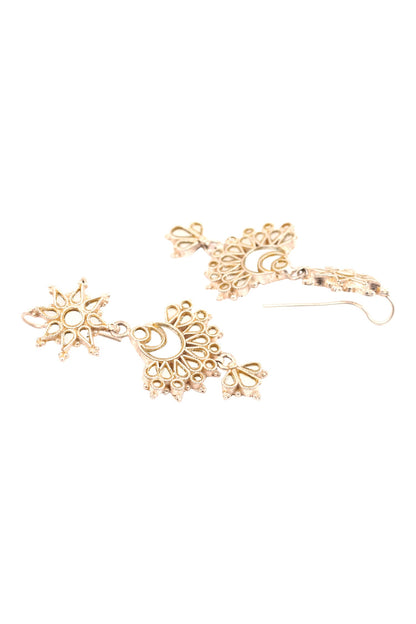 Floral Tiered Danglers 