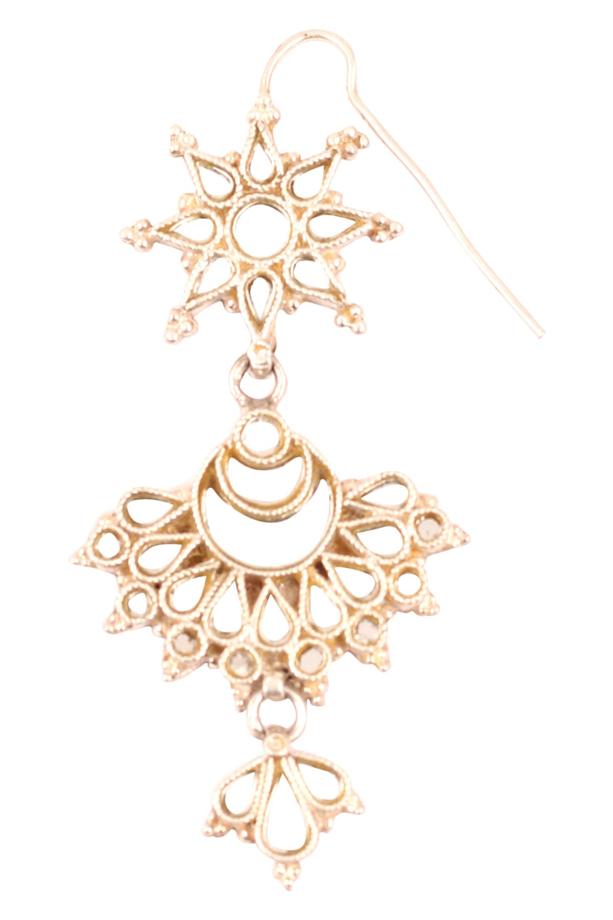 Floral Tiered Danglers 