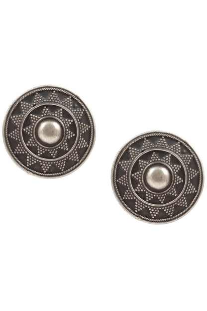 Circular Stud Earrings 