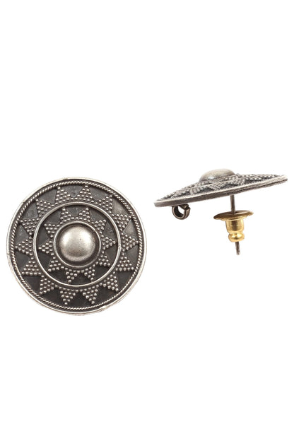 Circular Stud Earrings 
