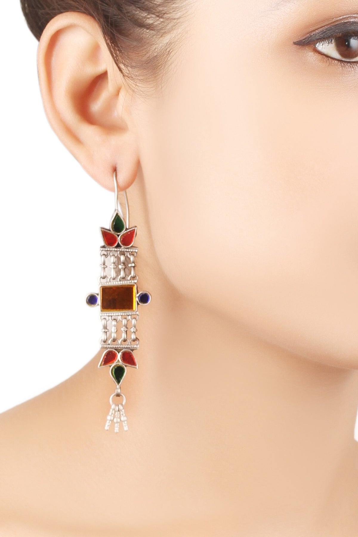 Geometric Danglers Earrings 