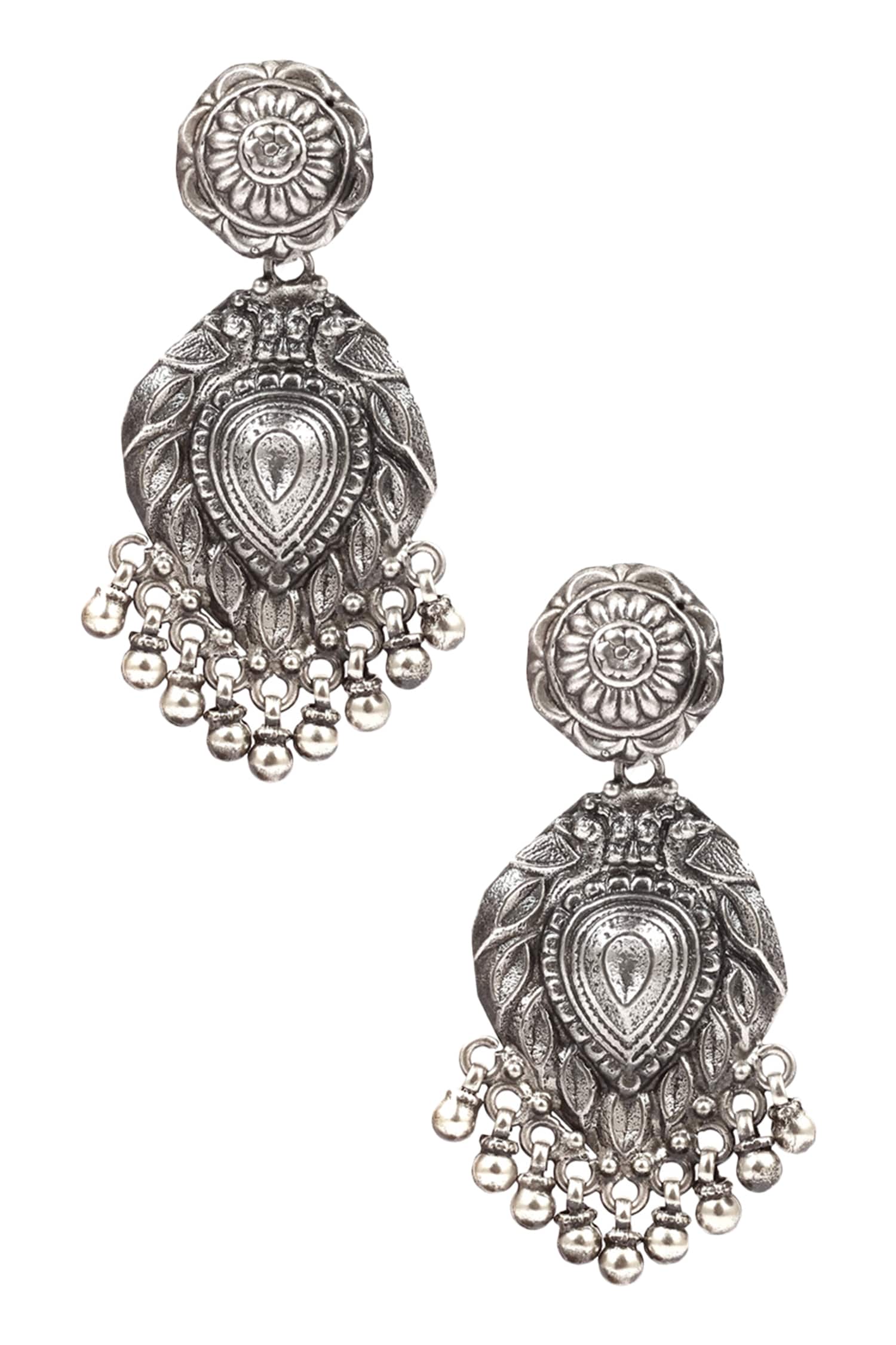 Carved Earrings 