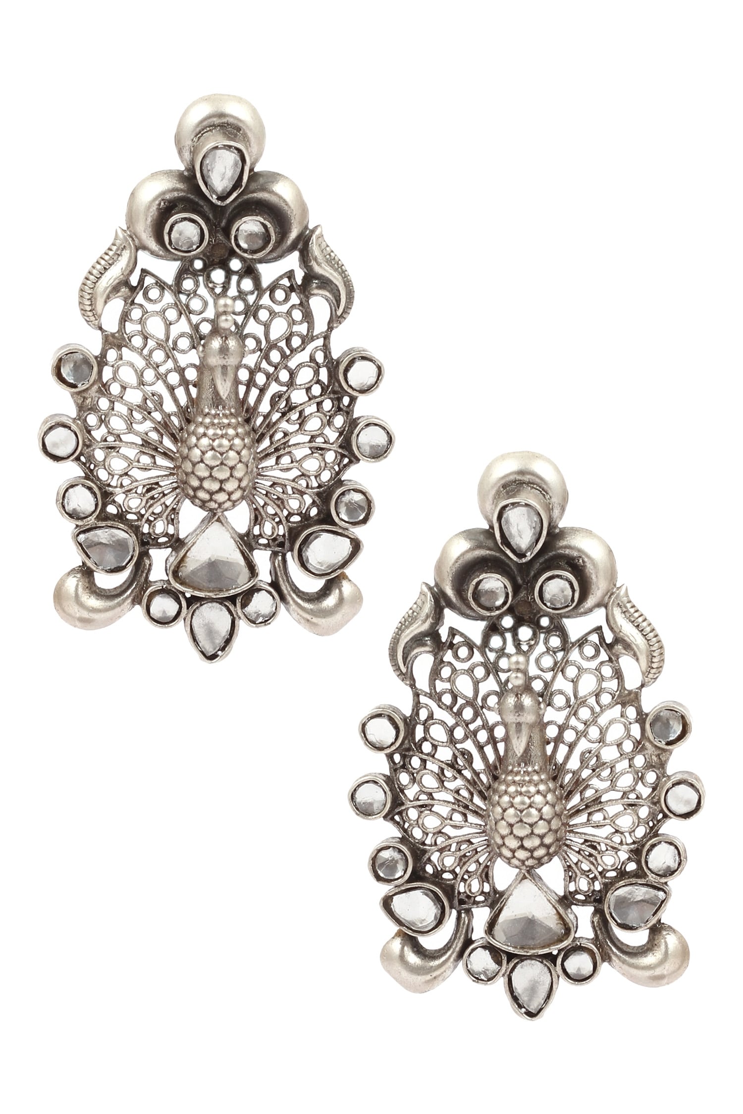 Stone Stud Earrings 