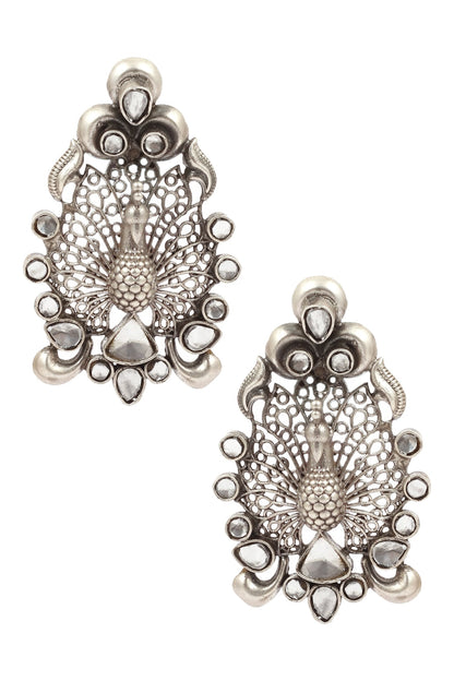Stone Stud Earrings 