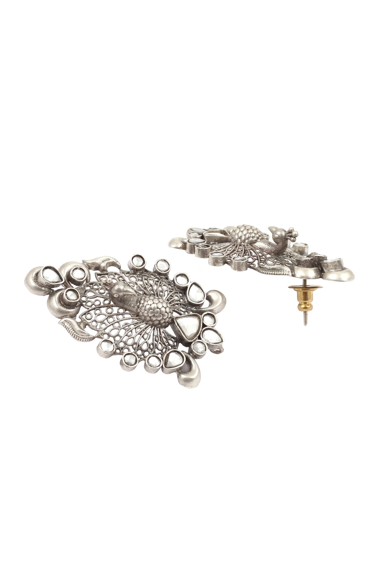 Stone Stud Earrings 