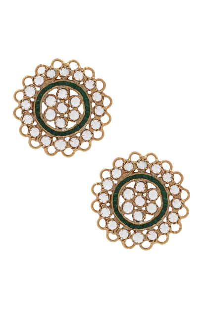 Stone Stud Earrings 
