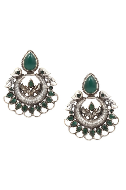 Stone Stud Earrings 