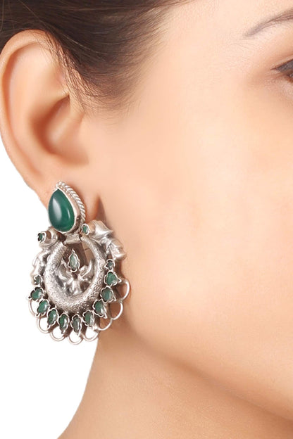 Stone Stud Earrings 