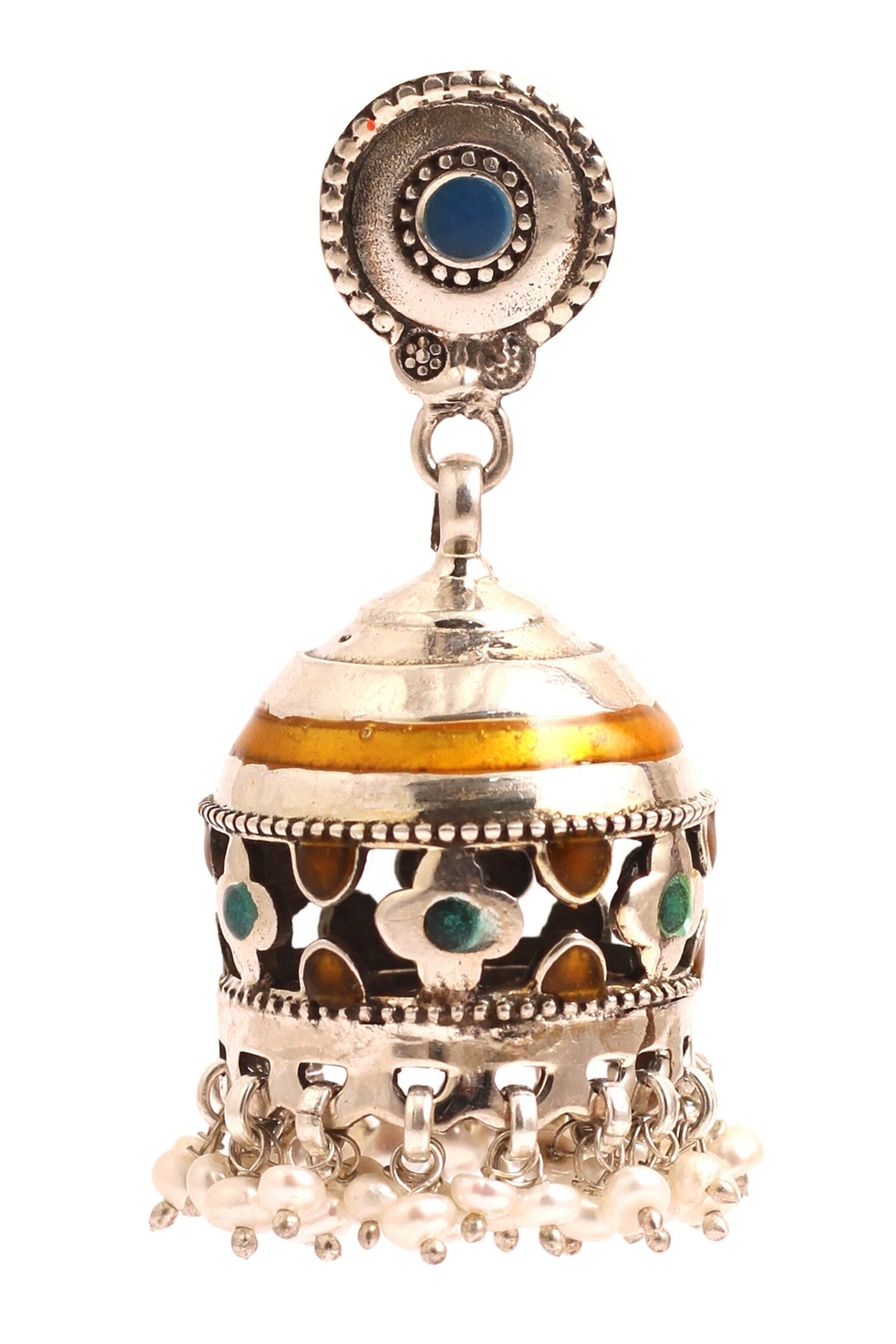 Carved Jhumkas 