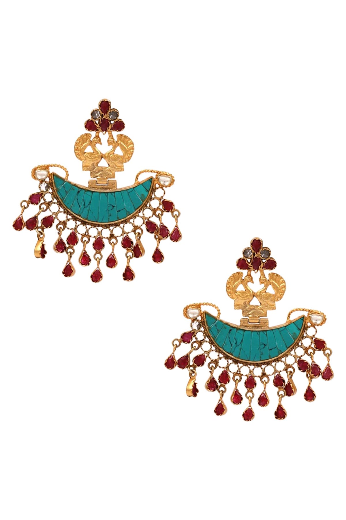 Stone Dangler Earrings 