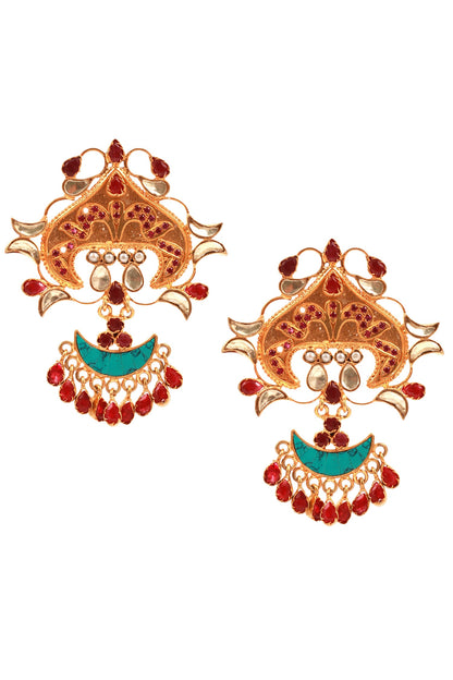 Stone Dangler Earrings 