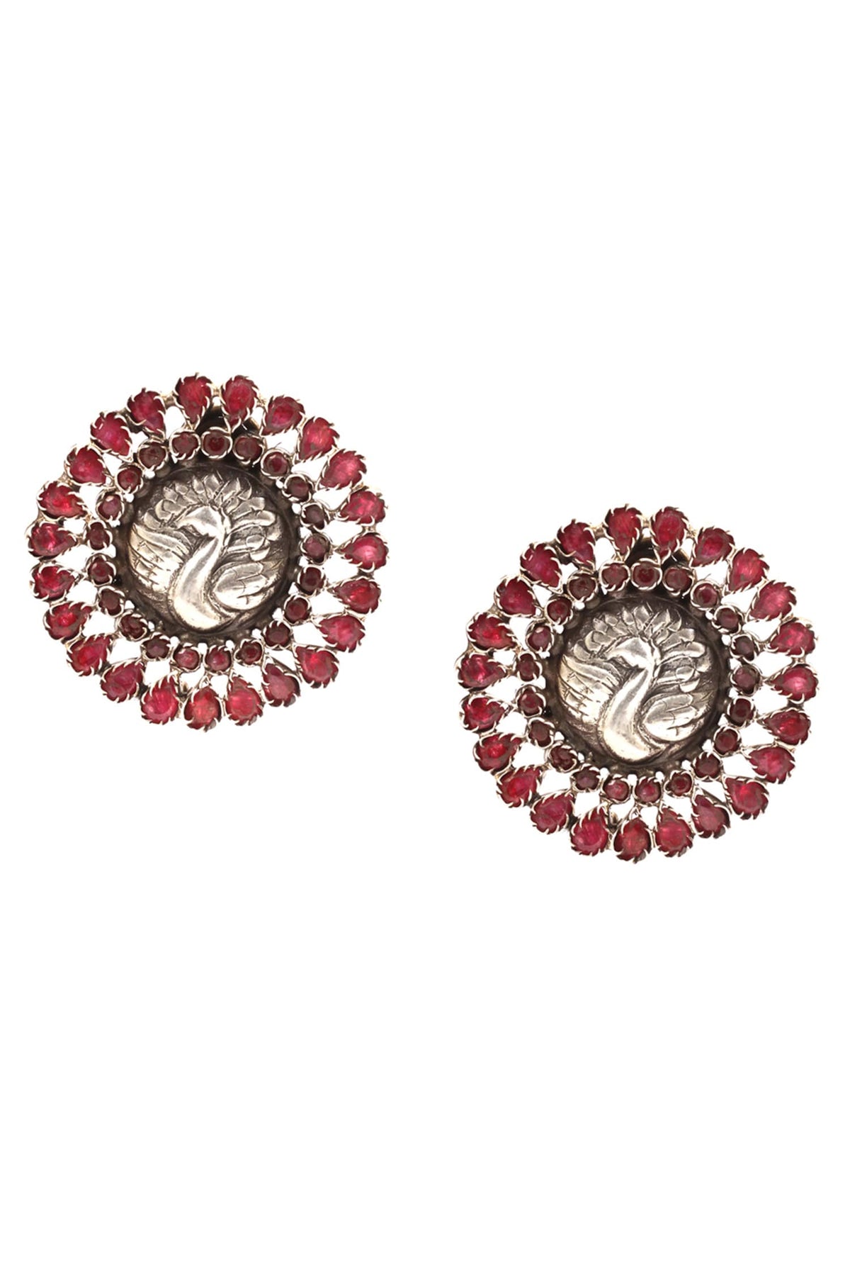 Stone Stud Earrings 