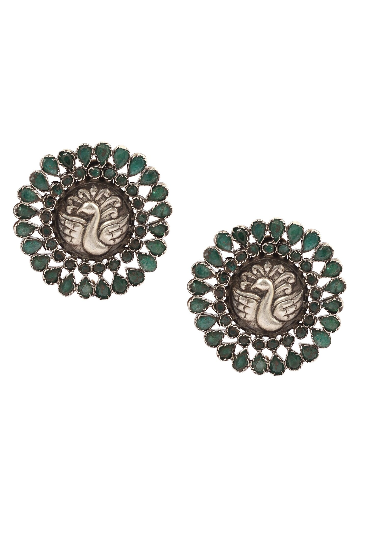 Stone Stud Earrings 