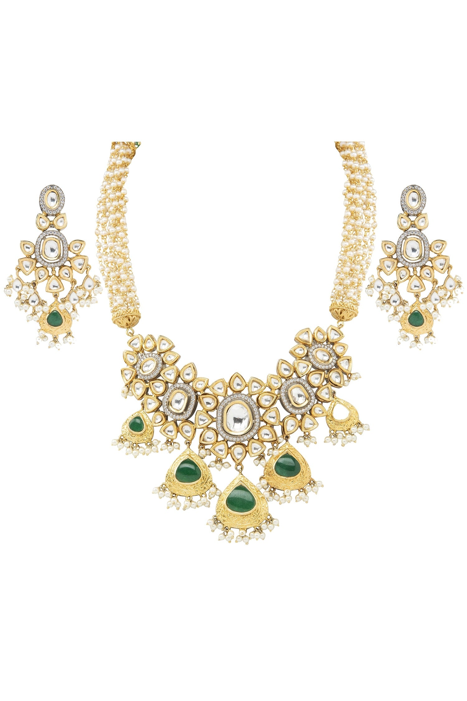 Kundan Necklace Set 
