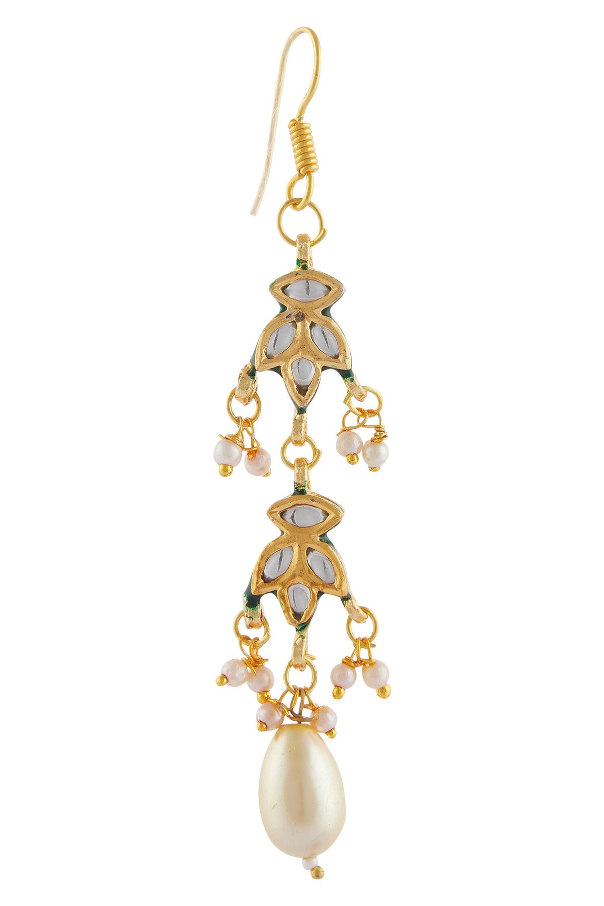 Kundan Dangler Earrings 