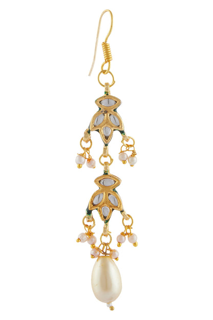 Kundan Dangler Earrings 
