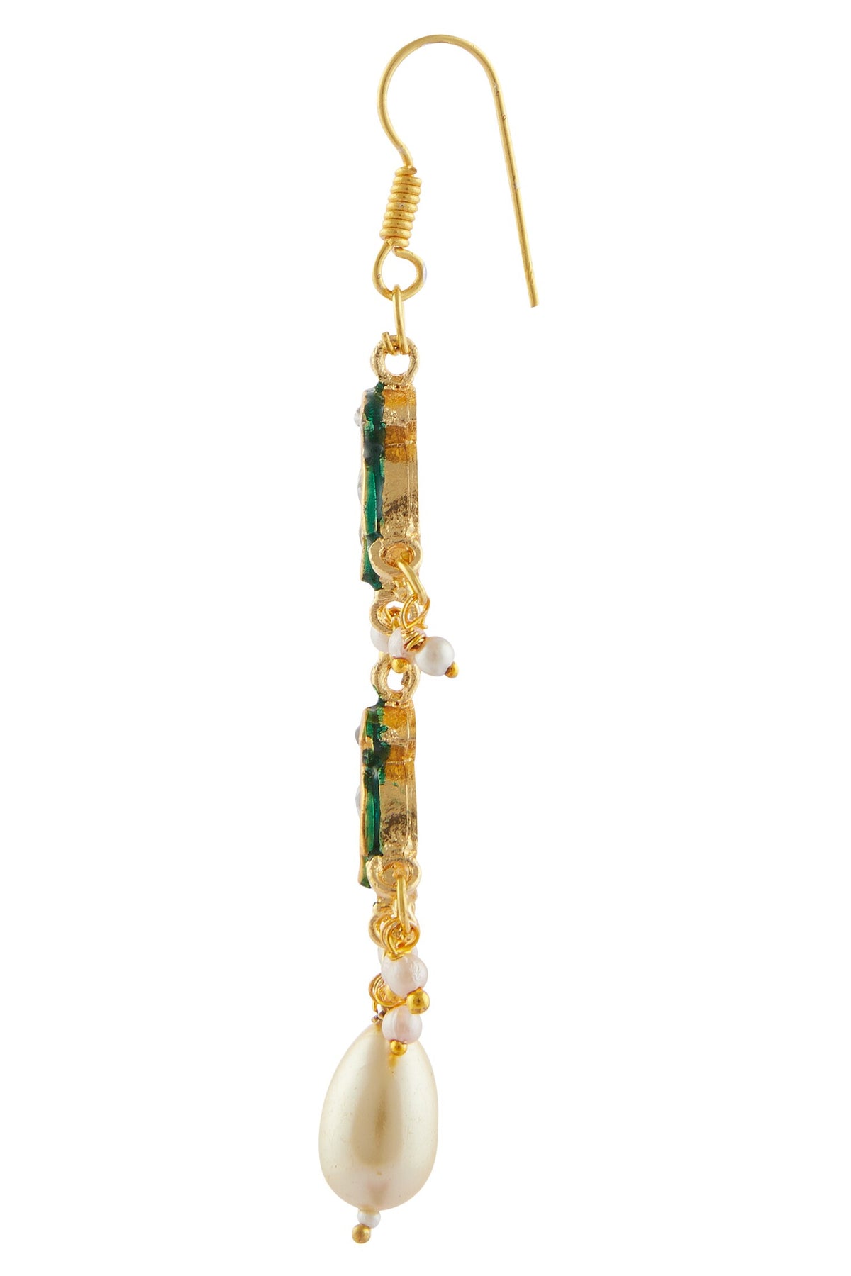 Kundan Dangler Earrings 