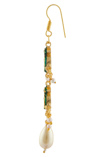 Kundan Dangler Earrings 