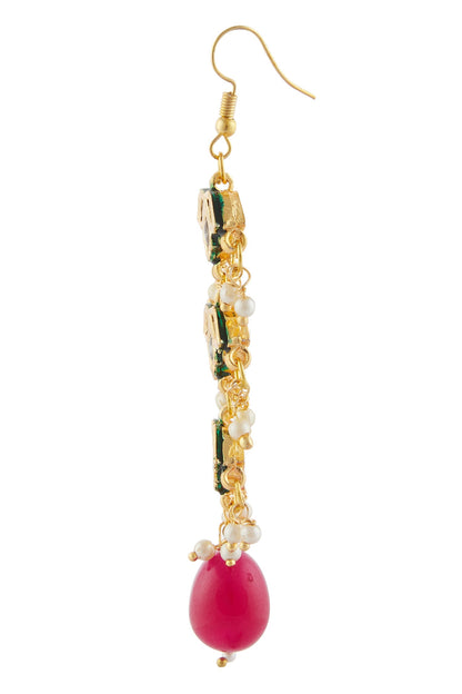 Kundan Dangler Earrings 