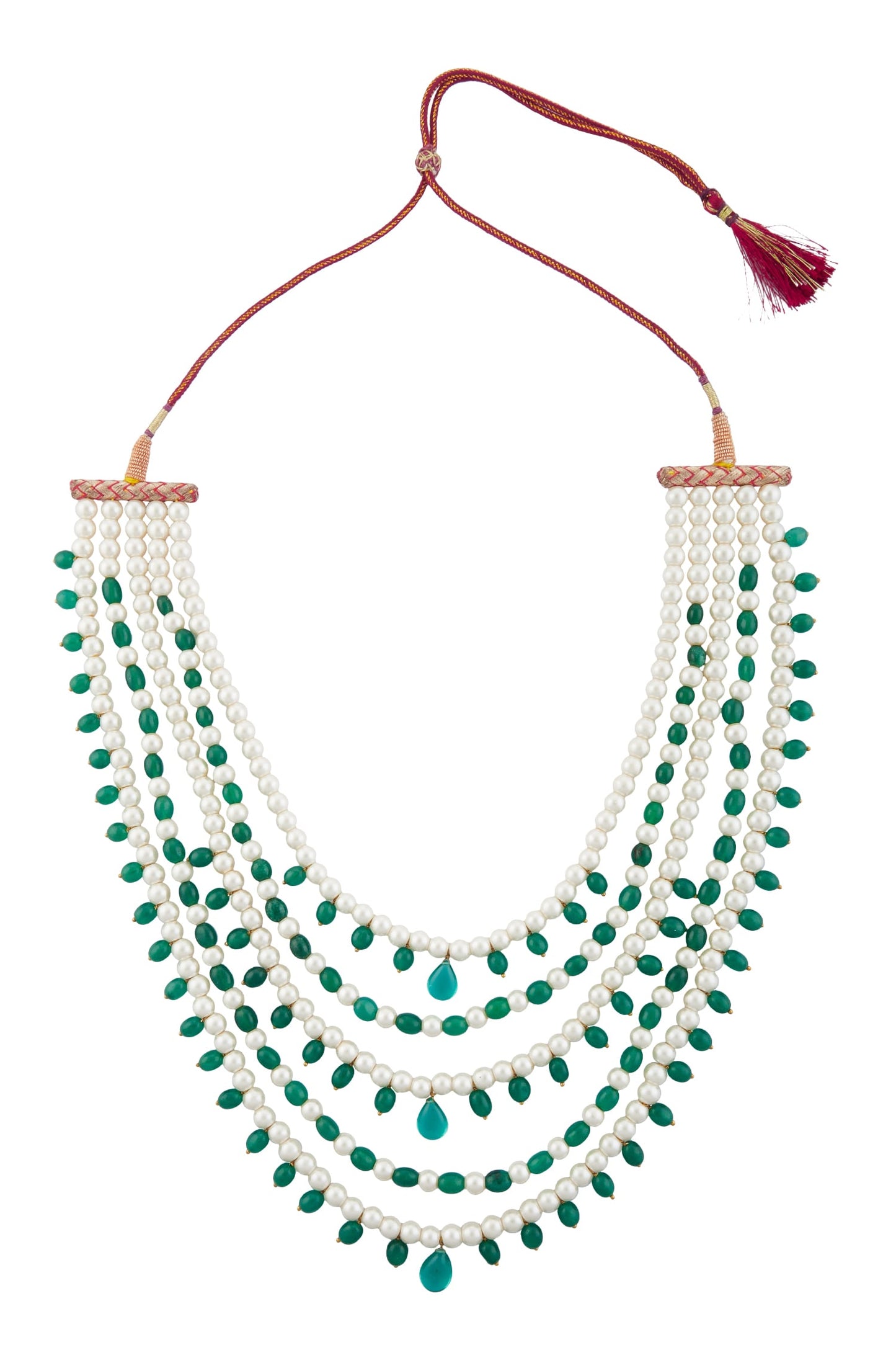 Layered Bead Necklace 