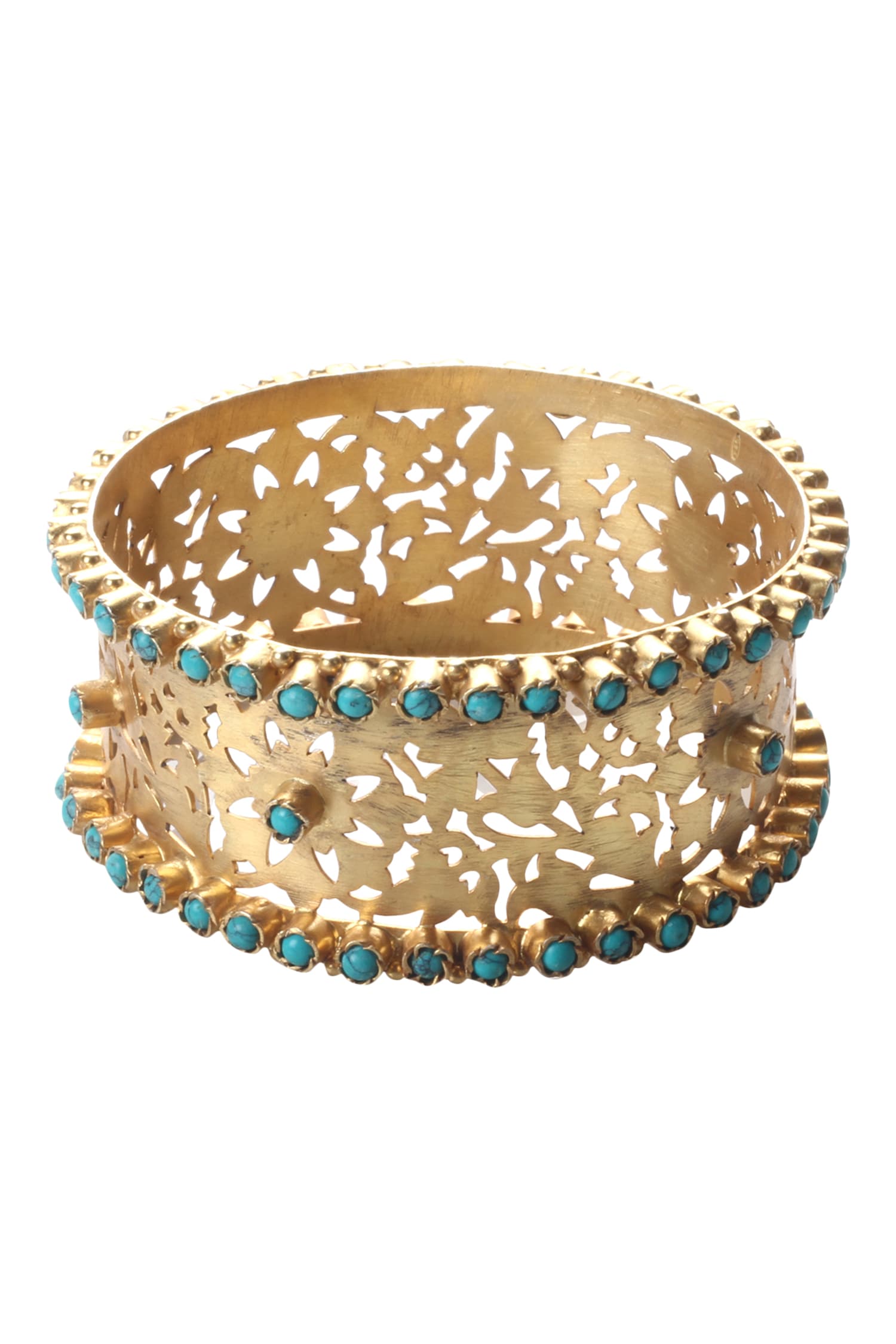 Handmade Cutwork Bead Bangle 
