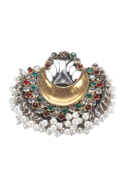 Kundan Bead Drop Studs 