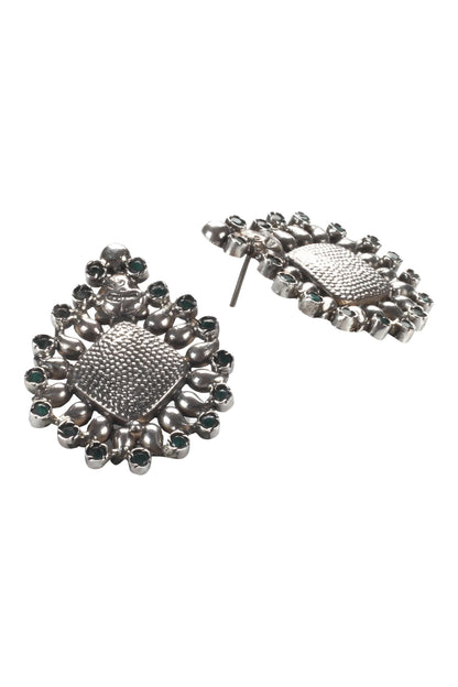 Handmade Stone Stud Earrings 