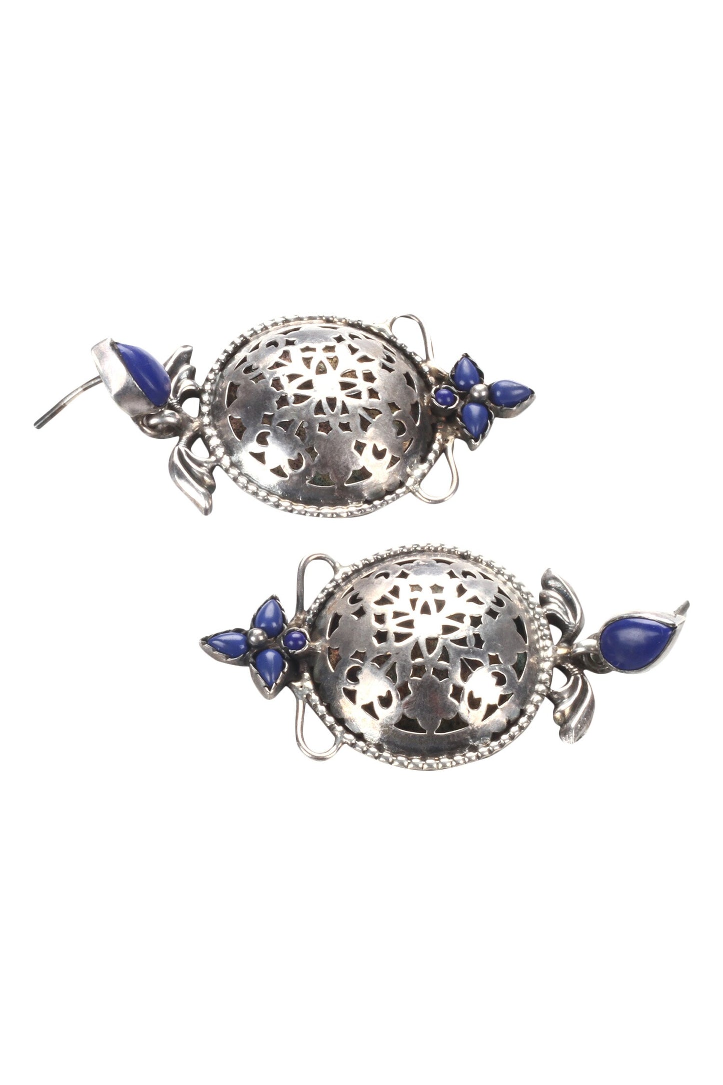 Handmade Stone Cutwork Danglers 
