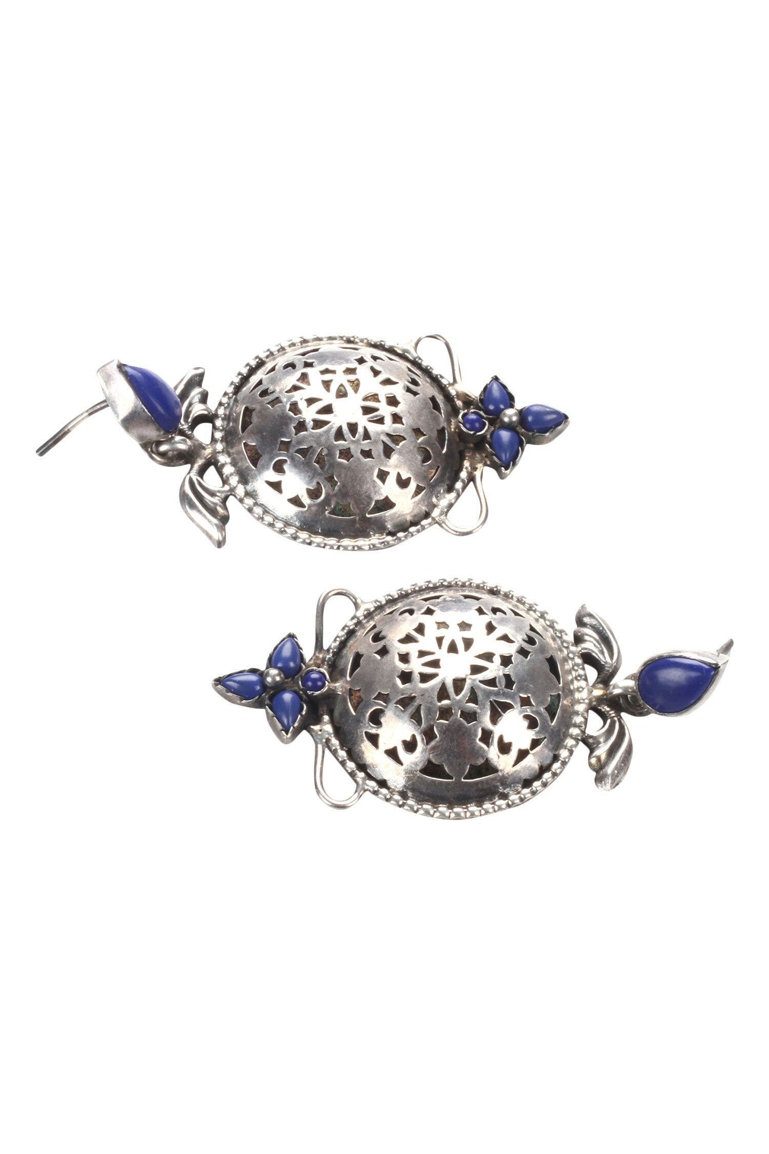 Handmade Stone Cutwork Danglers 