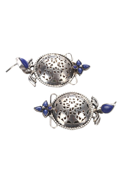 Handmade Stone Cutwork Danglers 