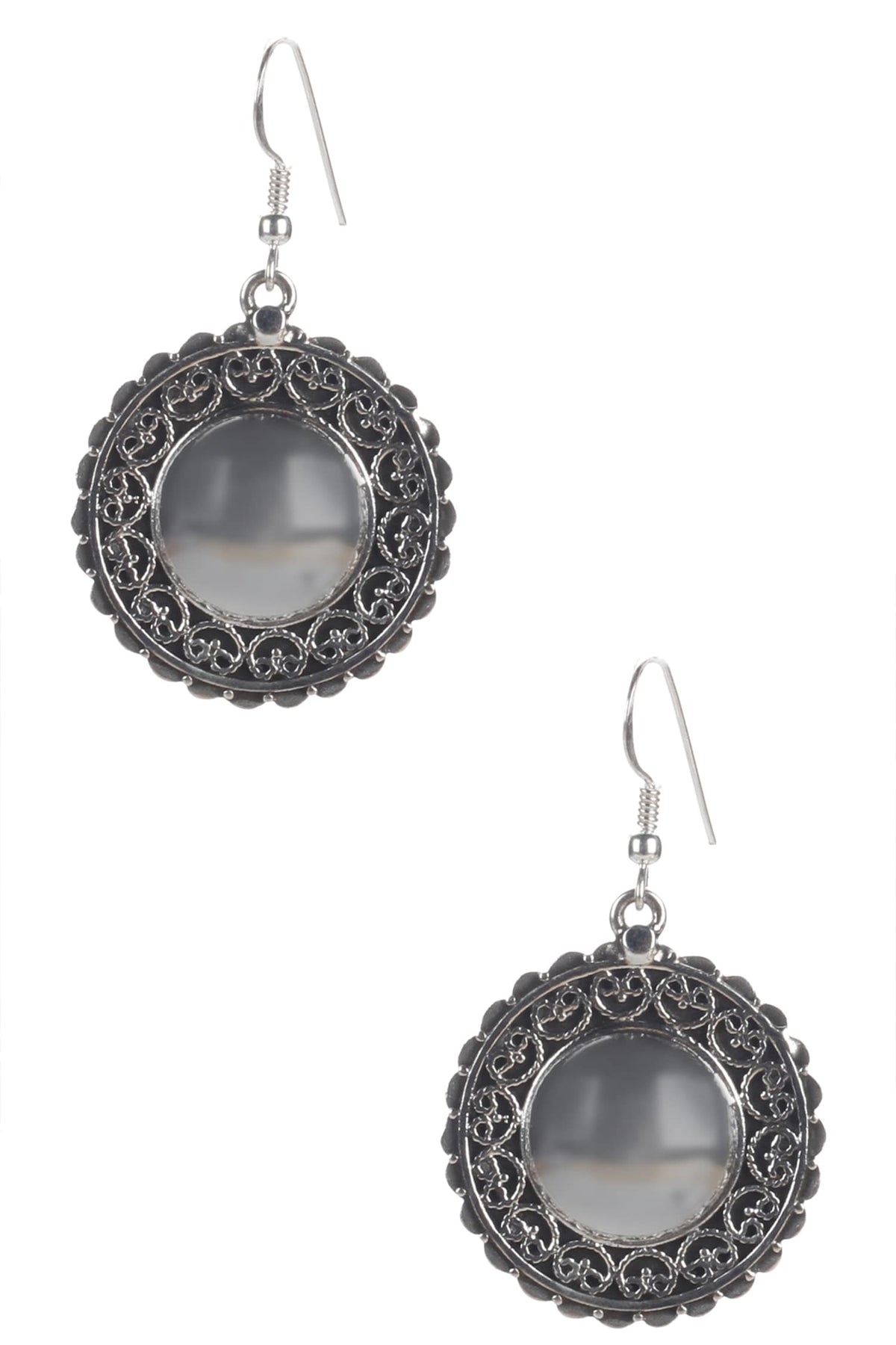 Handmade Carved Danglers 
