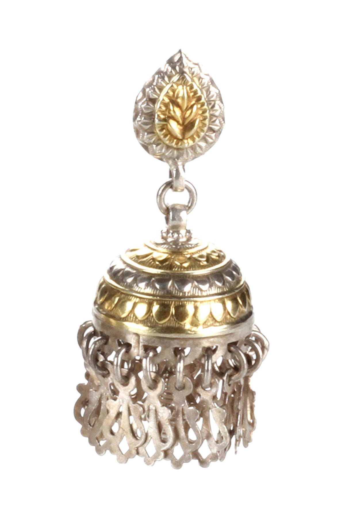Handmade Carved Jhumkas 