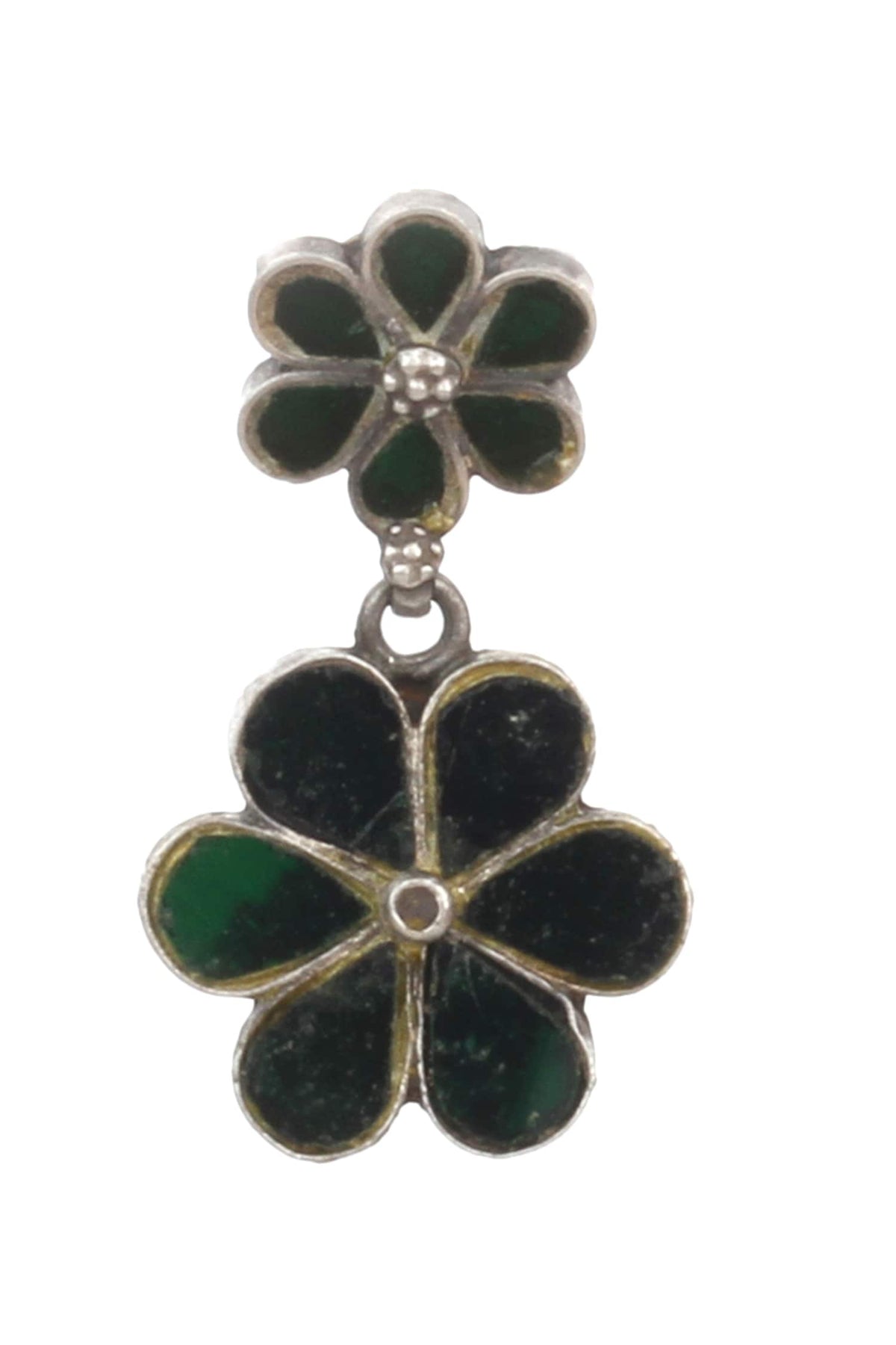 Handmade Floral Tiered Danglers 