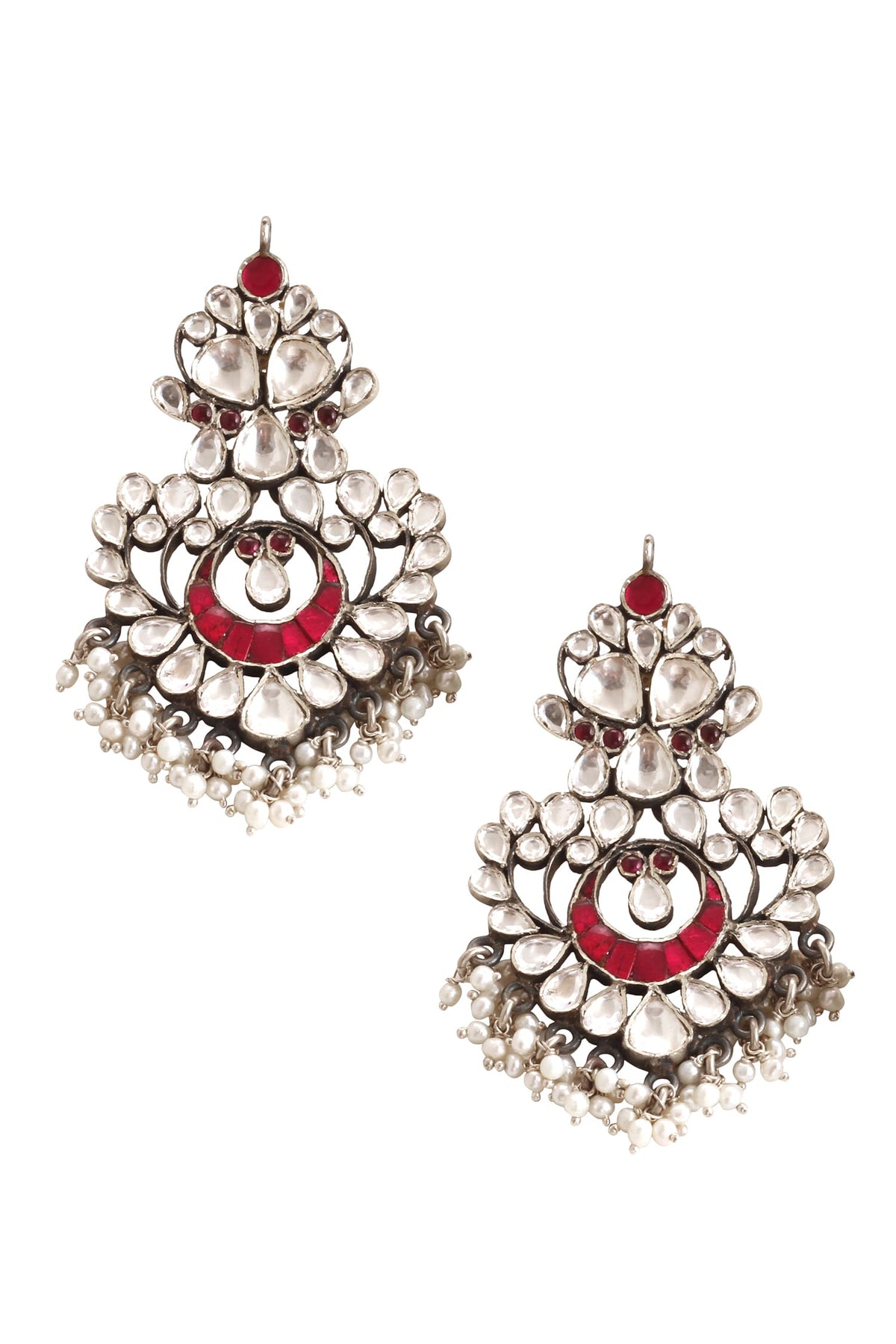 Handmade Kundan Danglers 